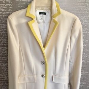 Stylish J.Crew off-white jacket